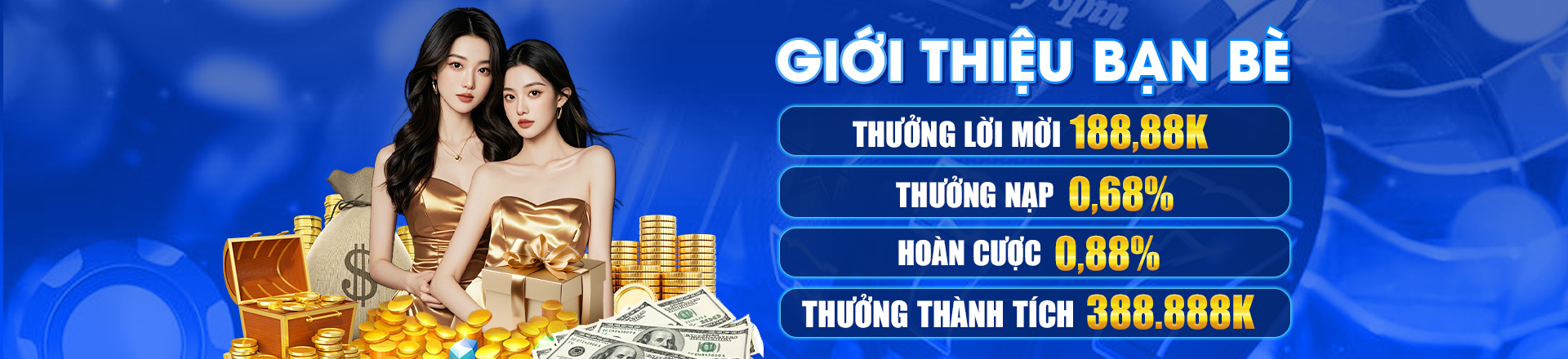 Hình ảnh quảng cáo của 888clb hiển thị nền tảng và các lợi ích